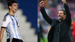 Sudamericano Sub 20: Diego Simeone halagó a su hijo Giovanni