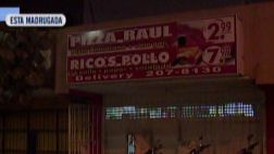 Sujetos armados asaltaron local de conocida pizzería