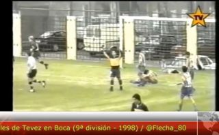 YouTube: Carlos Tevez y los goles que anotaba con solo 14 años
