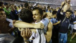 Saja, campeón con Racing, acabó la secundaria a los 34 años