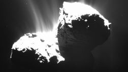 Detectan elementos posiblemente orgánicos en cometa