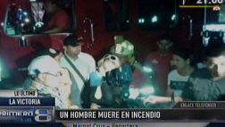 La Victoria: adulto mayor murió en incendio ocurrido en su casa