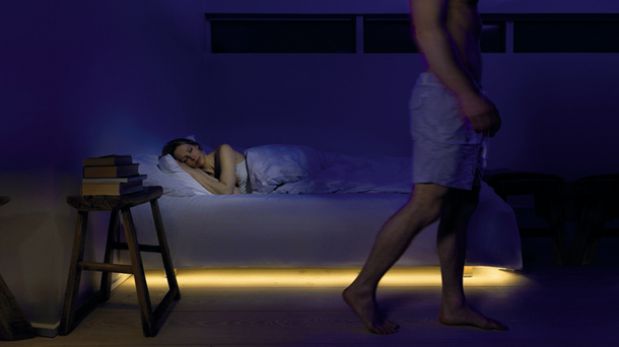 Esta luz evitará los accidentes cuando te despiertes de noche