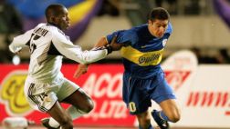 Riquelme y sus mágicas pisadas ante Barcelona y Real Madrid