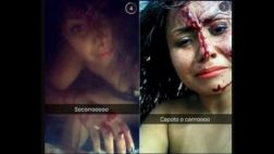Snapchat: mujer se toma ‘selfies’ tras accidente de carro