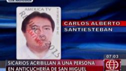 Sicarios en San Miguel: empresario fue asesinado en restaurante