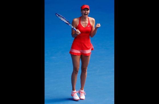 María Sharapova: las fotos de su victoria en semis de Australia
