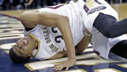 Anthony Davis y una lesión que preocupó a toda la NBA