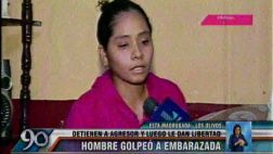 Los Olivos: Vecinos salvaron a embarazada de pareja violenta
