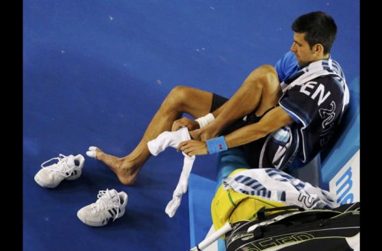 Novak Djokovic: así sufren los pies del número uno del mundo