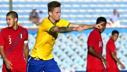 Perú cayó goleado 5-0 ante Brasil en el Sudamericano Sub 20