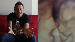 Mathias Brivio compartió la primera imagen de su tercer hijo
