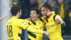 Borussia Dortmund goleó 3-0 y salió del descenso en Bundesliga