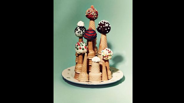 Mira estas deliciosas y llamativas esculturas de helado