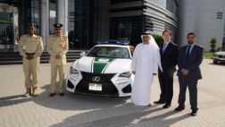 Lexus RC F: La nueva joya de la policía de Dubai