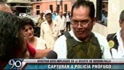 Caso Falla: policía capturado acusó a ex comisario de San Borja