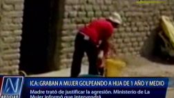 Madre que golpeó a su hija de un año y medio se dio a la fuga