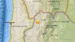 Terremoto de 6,6 grados sacude la frontera Chile-Argentina