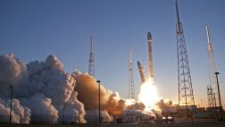 SpaceX lanzó con éxito satélite que vigilará actividad solar