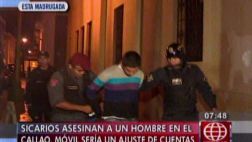 Sicarios en el Callao vuelven a atacar y matan a delincuente