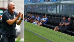 Felipao Scolari se autoexpulsó y Gremio le conseguirá refuerzos