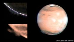 Gigantesca nube de Marte intriga a los cientificos