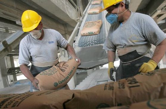 Consumo de cemento cerraría el año con una expansión de 3%