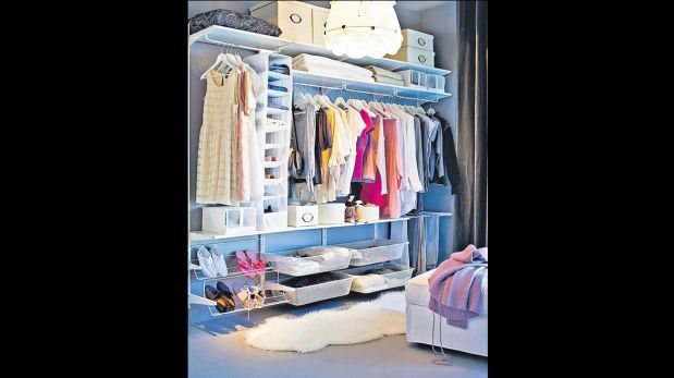 Walk in closet: lugar para almacenar las prendas de otra forma