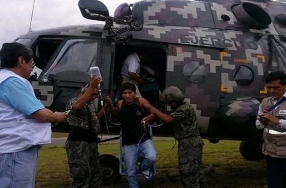Llegan a Lima tres heridos del enfrentamiento en Pichanaki