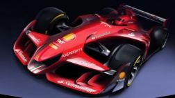 Fórmula 1: Así sería el Ferrari del futuro