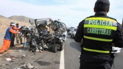 Cañete: choque entre ambulancia y cisterna dejó dos fallecidos