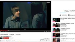 YouTube: video de Justin Bieber bate récord... de "no me gusta"