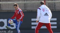 Philipp Lahm volvió a entrenar tras 3 meses de su grave lesión
