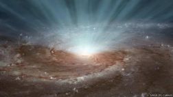 Vientos feroces de agujeros negros frenan creación de estrellas