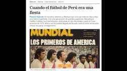 Diario Clarín recuerda la época dorada del fútbol peruano
