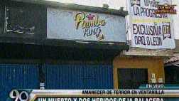 Ventanilla: sicarios asesinan a chofer de combi en discoteca