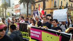 Marcha contra TV basura: mira aquí todo lo que ocurrió