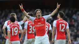 Arsenal ganó 2 -0 a Everton por la Premier League
