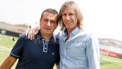Ricardo Gareca se reunió con Guillermo Sanguinetti