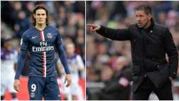 Simeone habría exigido fichaje de Cavani para renovar contrato