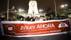Unión civil: convocan una marcha por el Cercado para esta tarde