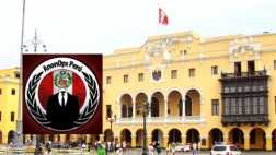 Twitter: Anonymous Perú hackeó web de la Municipalidad de Lima