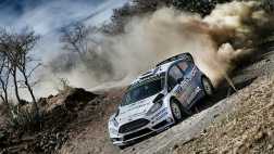 WRC: Ott Tanak cayó a un lago en el Rally México