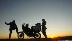 Los trotamundos de la motocicleta