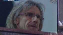 Ricardo Gareca y su primera visita a un partido del torneo