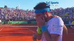 Leo Mayer: llanto y emoción tras ganar partido de casi 7 horas