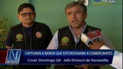 Callao: cayó banda que extorsionaba a comerciantes de ganado