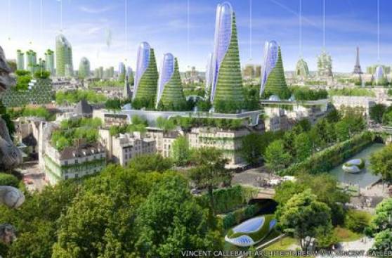 La espectacular arquitectura del París de 2050