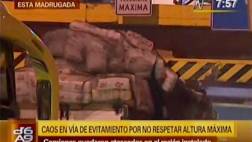 Vía de Evitamiento: retiran estructura de seguridad en puente
