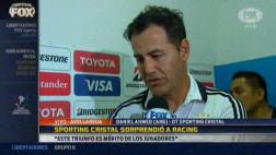 Daniel Ahmed explicó así la victoria de Cristal sobre Racing